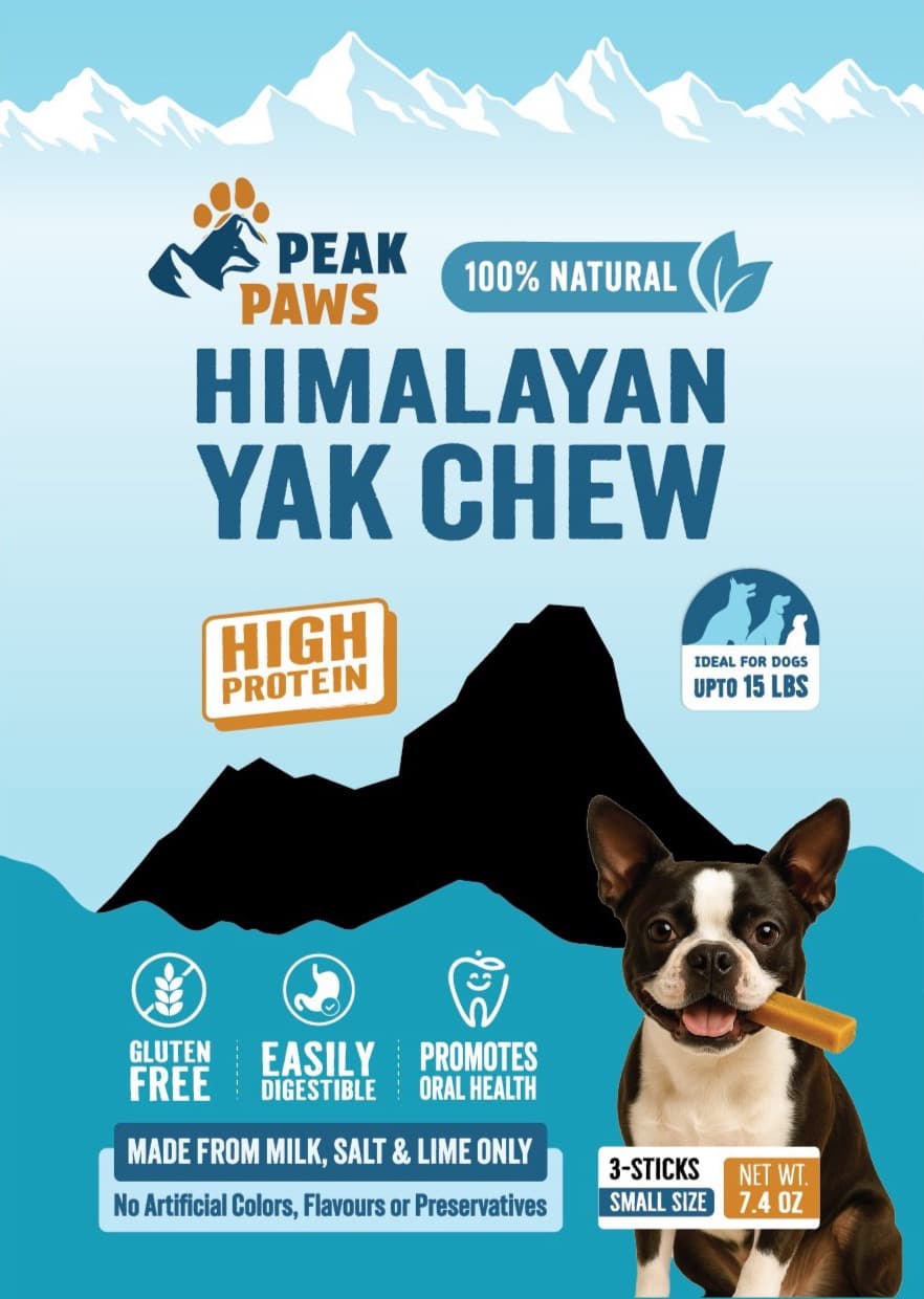 Small Size Himalayan Yak Chew - Up to 15 lbs
